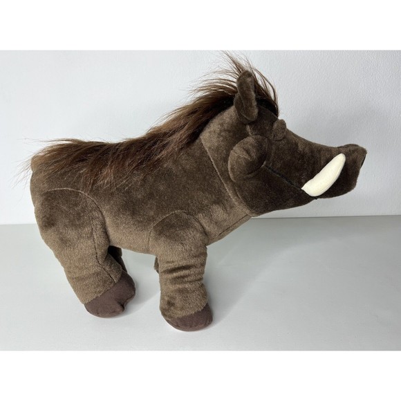 Build A Bear Workshop Disney The Lion King Pumbaa Warthog Plush Stuffed Animal - Picture 4 of 7